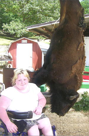 Handicapped Buffalo Hunting at High Adventure Ranch